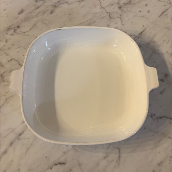 Corning Ware P10B 10 inch Square Casserole Dish Blue Cornflower Made in USA - Picture 2 of 4